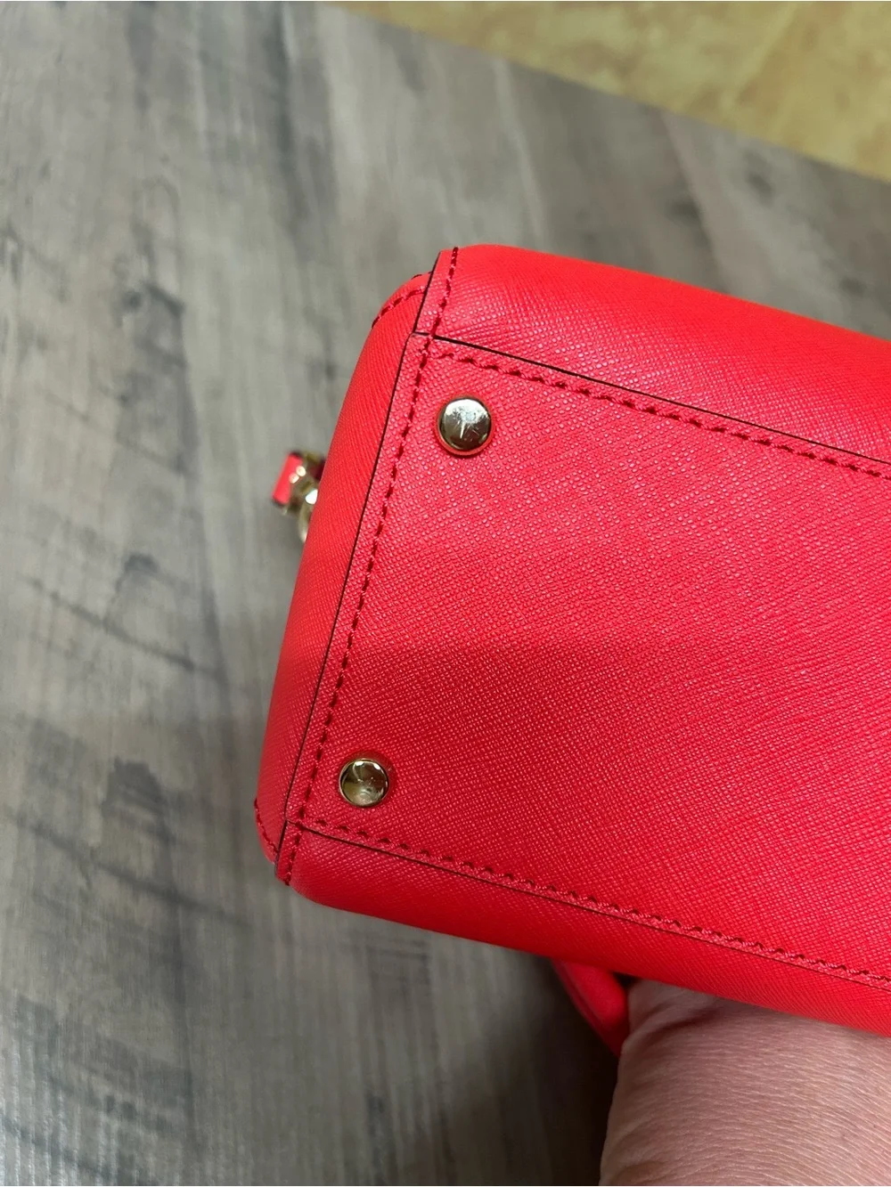 NWOT Kate Spade Cameron Street Red Leather Satchel